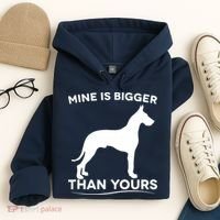 Mine Is Bigger Than Yours Great Dane Dog Hoodie thumb 4