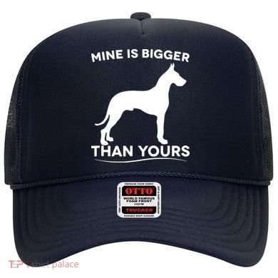 Mine Is Bigger Than Yours Great Dane Dog Hat
