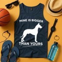 Mine Is Bigger Than Yours Great Dane Dog Tank Top thumb 4