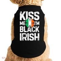 Me I'm Black Irish St Patricks Day Ireland Flag Doggie Tank thumb 0