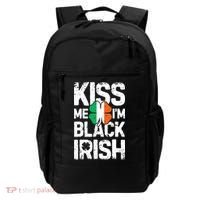 Me I'm Black Irish St Patricks Day Ireland Flag Backpack thumb 0