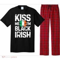 Me I'm Black Irish St Patricks Day Ireland Flag Pajama Set thumb 0
