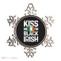 Me I'm Black Irish St Patricks Day Ireland Flag Ornament thumb 0