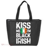 Me I'm Black Irish St Patricks Day Ireland Flag Tote Bag thumb 0