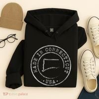 Made In Connecticut State Pride Ct Hoodie thumb 4