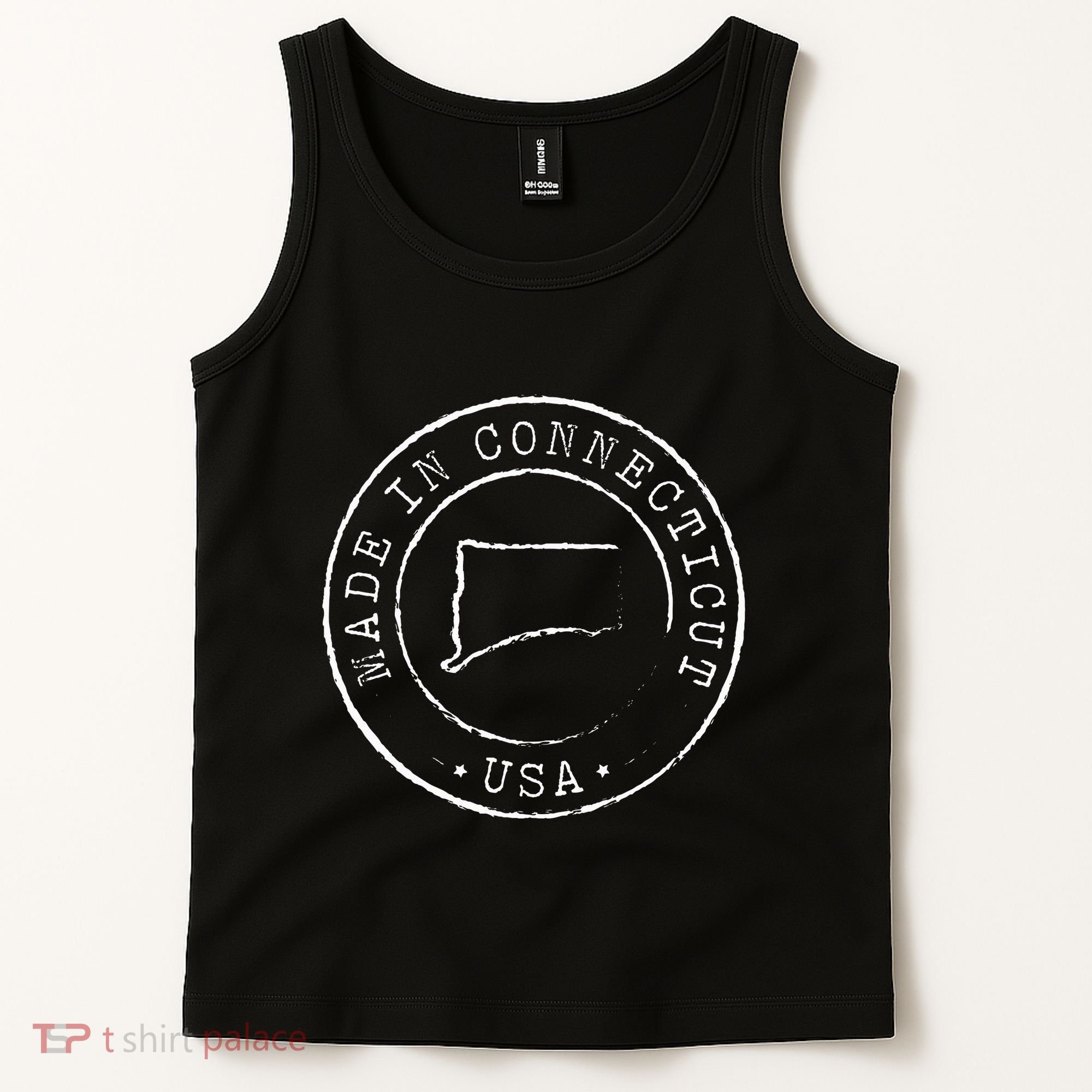 Made In Connecticut State Pride Ct Tank Top