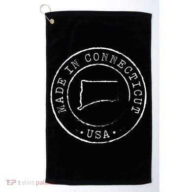 Made In Connecticut State Pride Ct Golf Towel