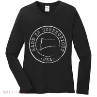 Made In Connecticut State Pride Ct Women's Long Sleeve Shirt thumb 0