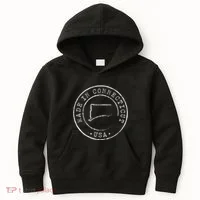 Made In Connecticut State Pride Ct Kids Hoodie thumb 0