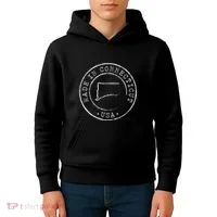 Made In Connecticut State Pride Ct Kids Hoodie thumb 4