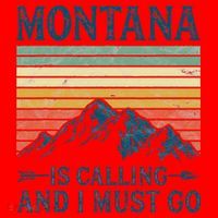 Montana Is Calling And I Must Go Santa Hat thumb 1