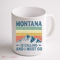 Montana Is Calling And I Must Go Coffee Mug thumb 1