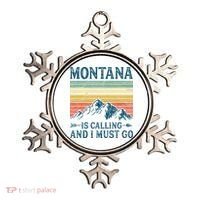 Montana Is Calling And I Must Go Ornament thumb 0