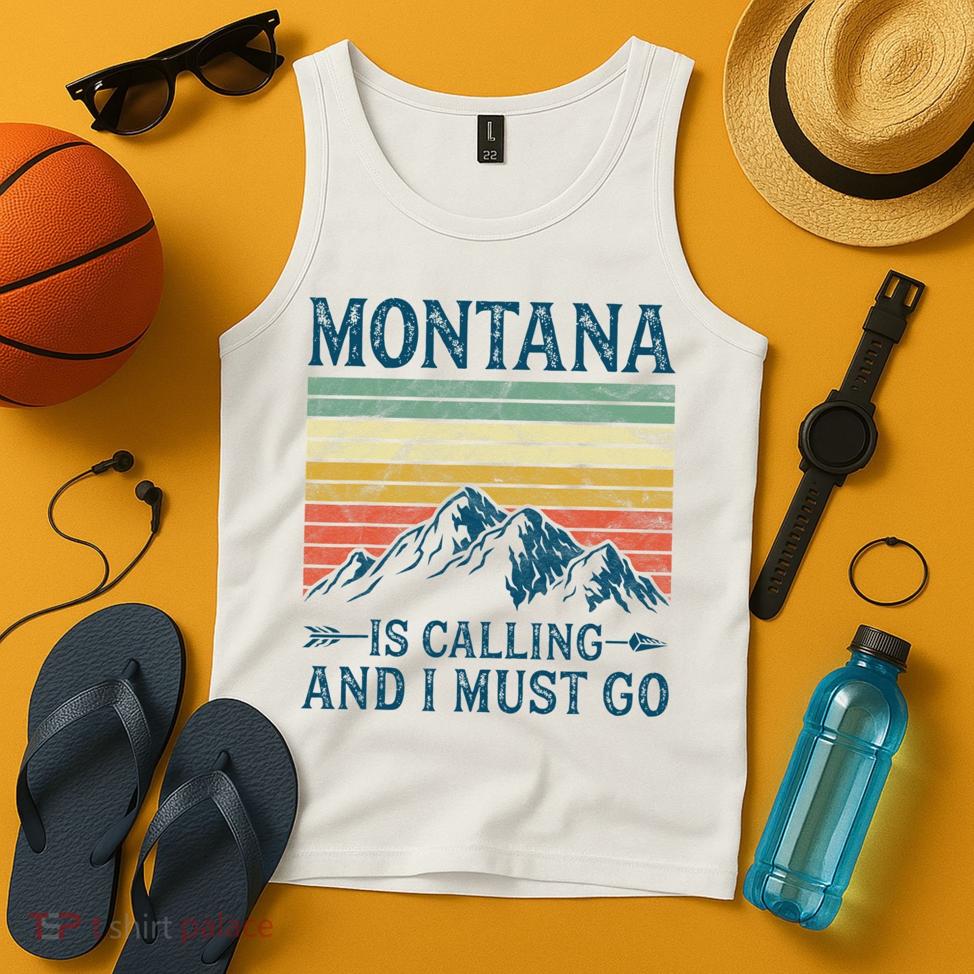 Montana Is Calling And I Must Go Tank Top