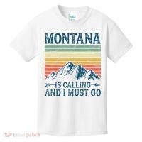 Montana Is Calling And I Must Go Kids T-Shirt thumb 0