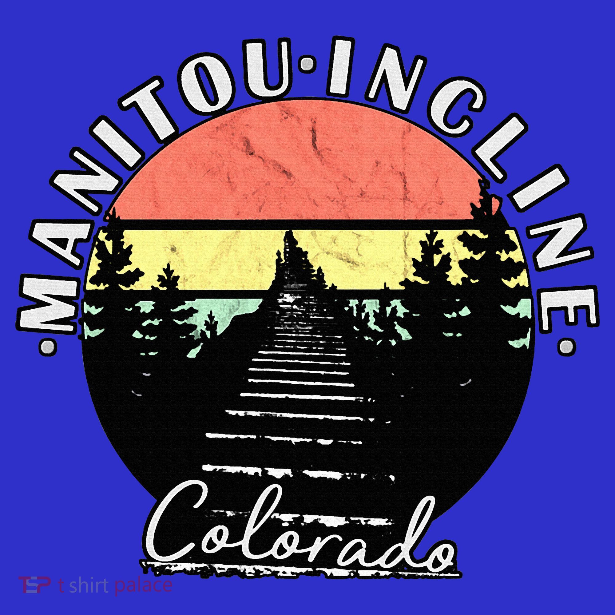 Manitou Incline Colorado Springs T-Shirt