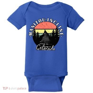 Manitou Incline Colorado Springs Baby Bodysuit