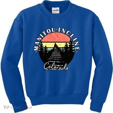Manitou Incline Colorado Springs Kids Sweatshirt