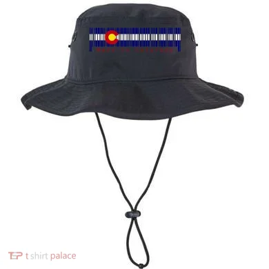 Made In Colorado Barcode Flag Bucket Hat