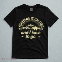 Montana Is Calling And I Have To Go Montana Lover T-Shirt thumb 5