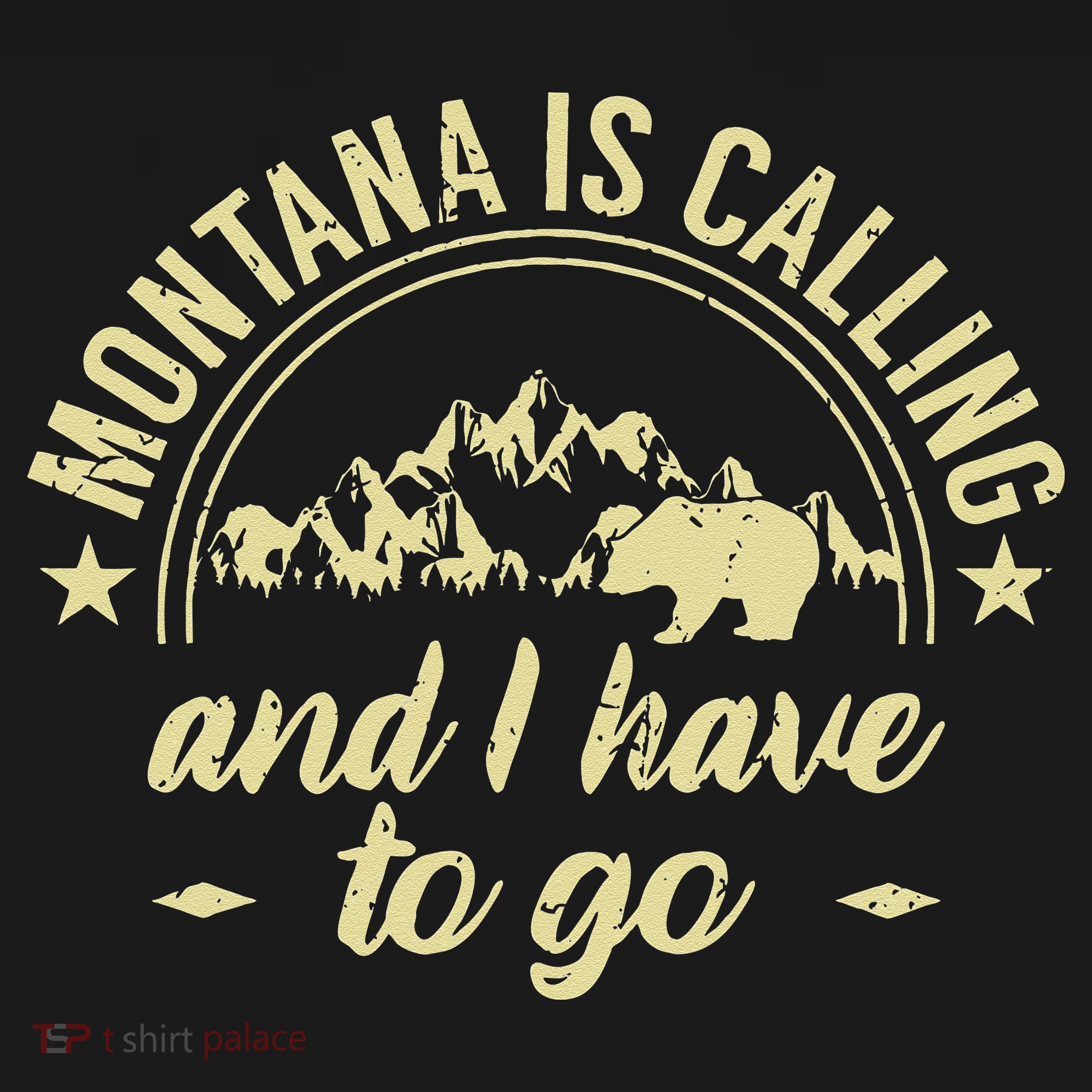 Montana Is Calling And I Have To Go Montana Lover Women's Hoodie