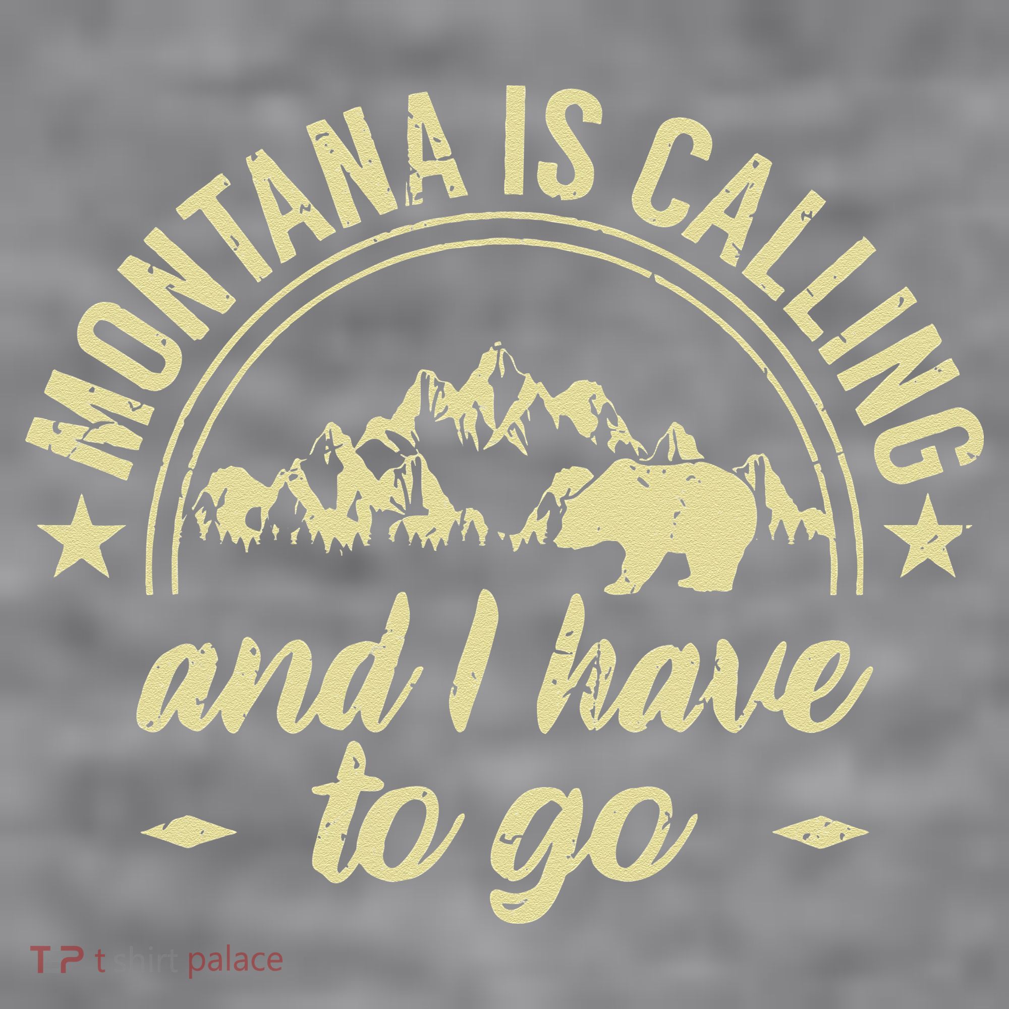Montana Is Calling And I Have To Go Montana Lover Women's Racerback Cropped Tank