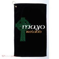 Mayo Ireland County Celtic Gaelic Football And Hurling Cute Gift Golf Towel thumb 0