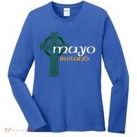 Mayo Ireland County Celtic Gaelic Football And Hurling Cute Gift Women's Long Sleeve Shirt thumb 0