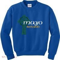 Mayo Ireland County Celtic Gaelic Football And Hurling Cute Gift Kids Sweatshirt thumb 0