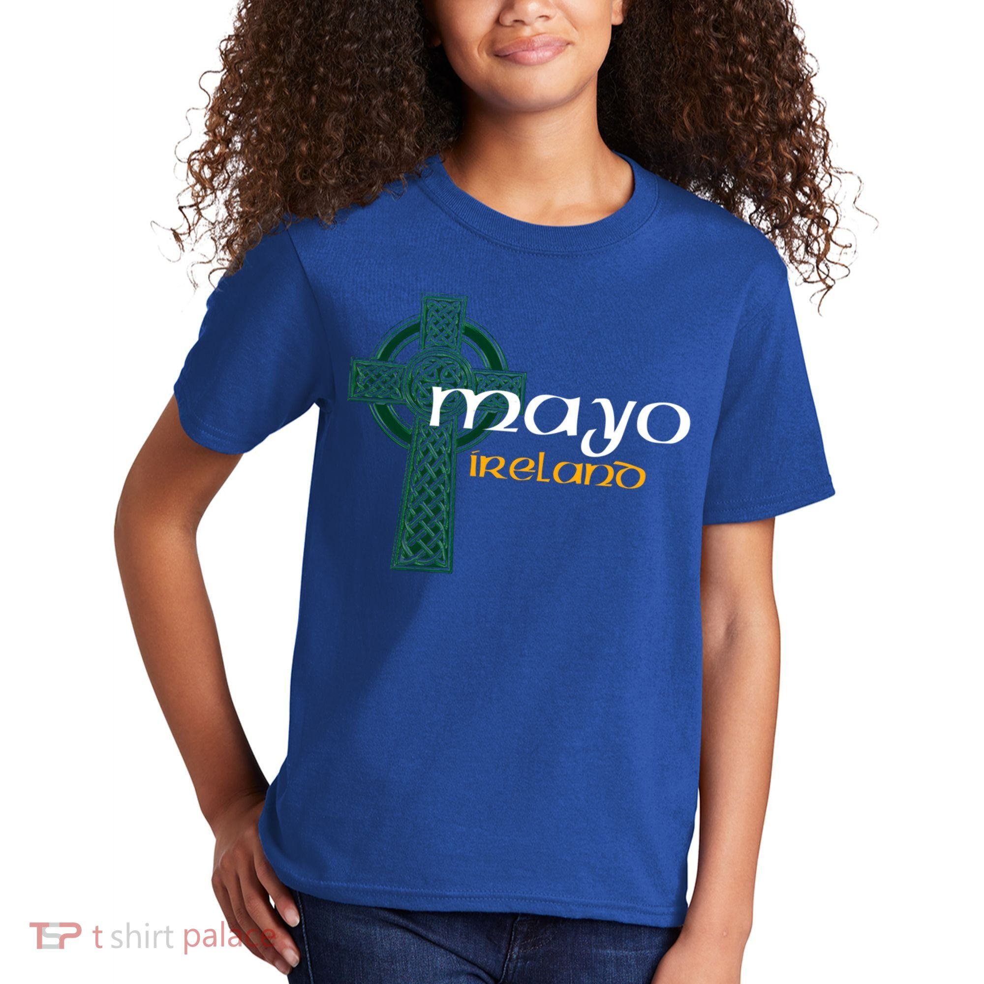 Mayo Ireland County Celtic Gaelic Football And Hurling Cute Gift Kids T-Shirt
