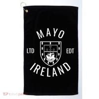 Mayo Ireland County Pride Gaelic Football And Hurling Gift Golf Towel thumb 0