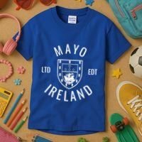 Mayo Ireland County Pride Gaelic Football And Hurling Gift Kids T-Shirt thumb 3