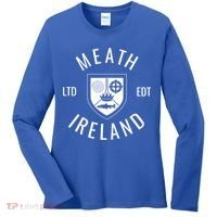 Meath Ireland County Pride Gaelic Football And Hurling Great Gift Women's Long Sleeve Shirt thumb 0