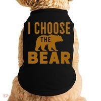 Motivational I Choose The Bear In The Woods Doggie Tank thumb 0