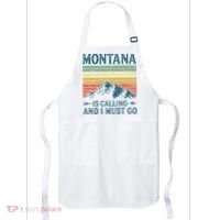 Montana Is Calling And I Must Go Apron thumb 0