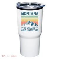 Montana Is Calling And I Must Go Tumbler thumb 0