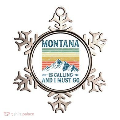 Montana Is Calling And I Must Go Ornament
