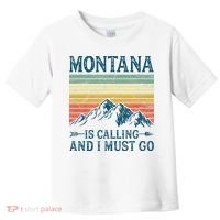 Montana Is Calling And I Must Go Toddler T-Shirt thumb 0