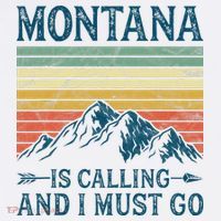 Montana Is Calling And I Must Go Kids T-Shirt thumb 4