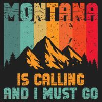 Montana Is Calling And I Must Go Mountain Vacation Hat thumb 2