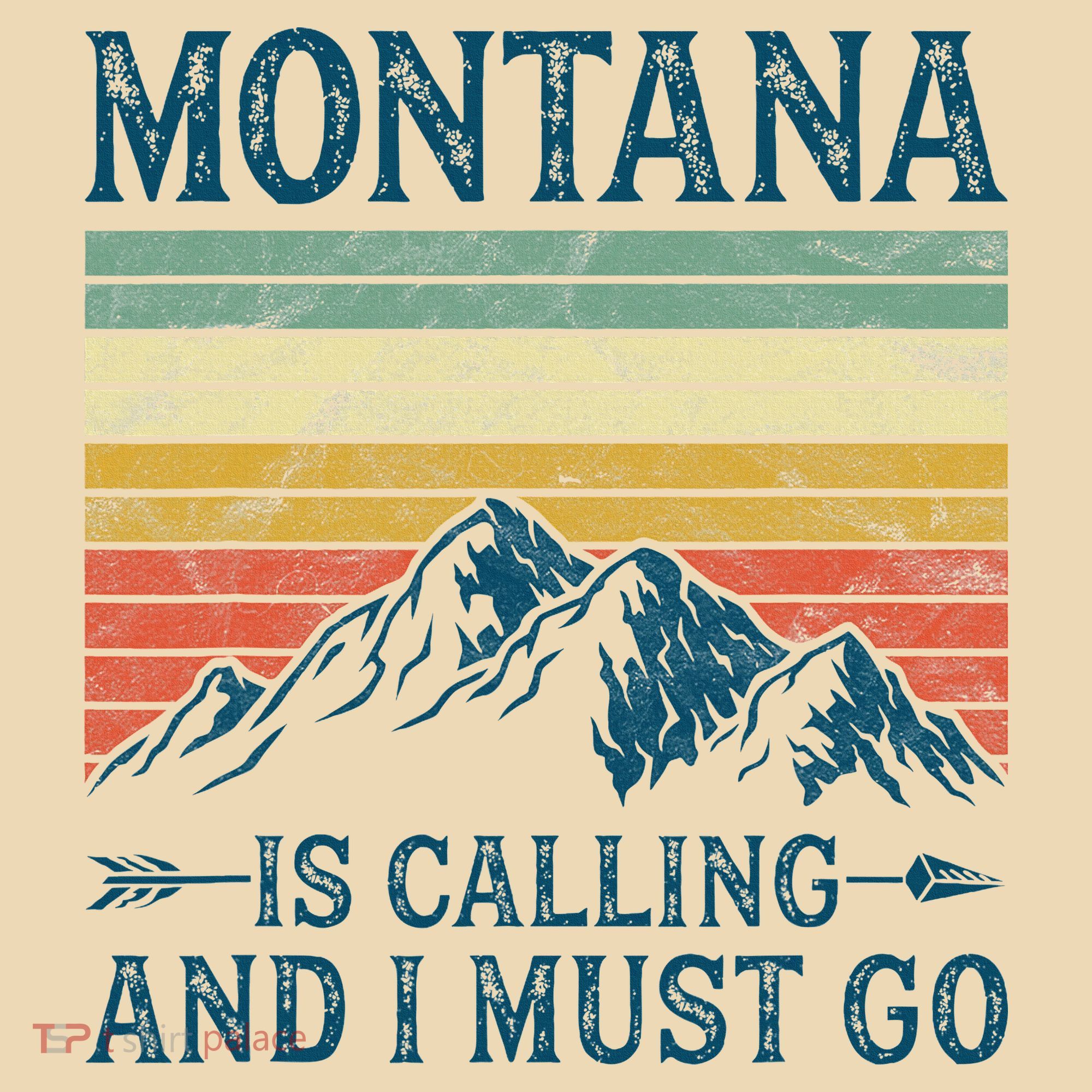 Montana Is Calling And I Must Go Tote Bag