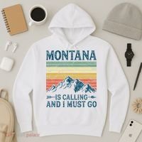 Montana Is Calling And I Must Go Hoodie thumb 3