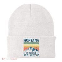 Montana Is Calling And I Must Go Beanie thumb 0