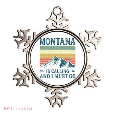 Montana Is Calling And I Must Go Ornament