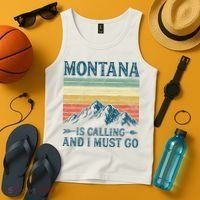 Montana Is Calling And I Must Go Tank Top thumb 4