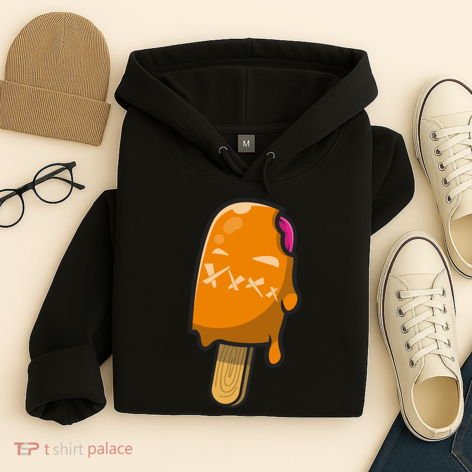 Mean Ice Cream Monster Hoodie