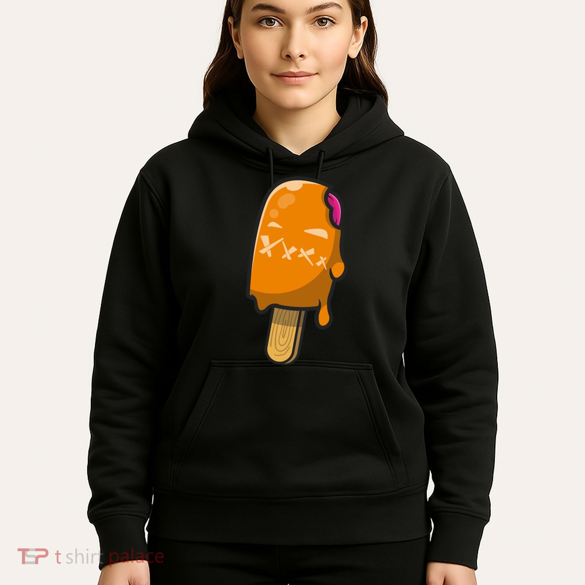 Mean Ice Cream Monster Hoodie