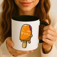 Mean Ice Cream Monster Coffee Mug thumb 3