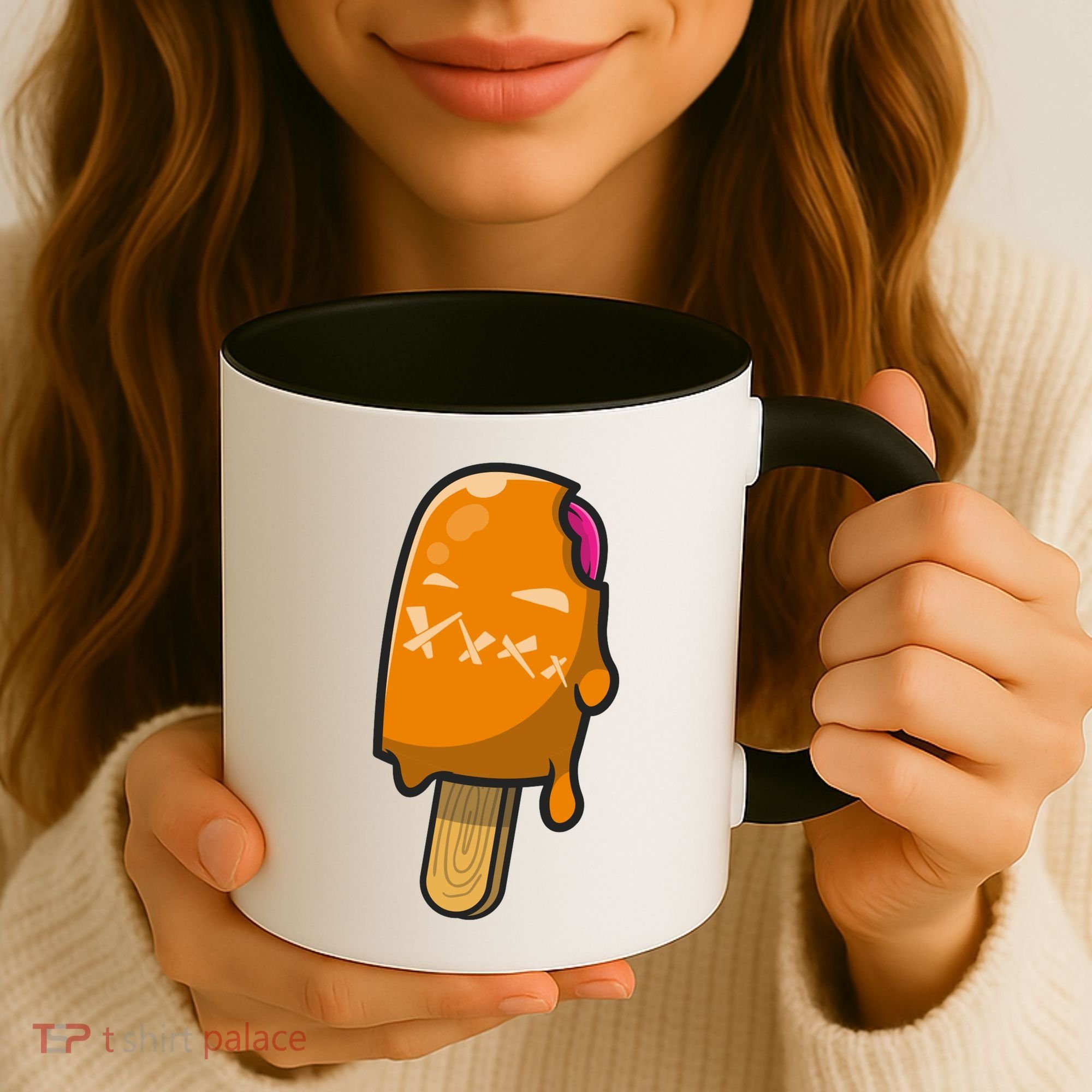 Mean Ice Cream Monster Coffee Mug