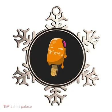 Mean Ice Cream Monster Ornament